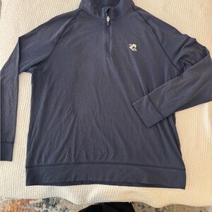G-Fore Nemacolin branded Men's Navy Blue Quarter-Zip